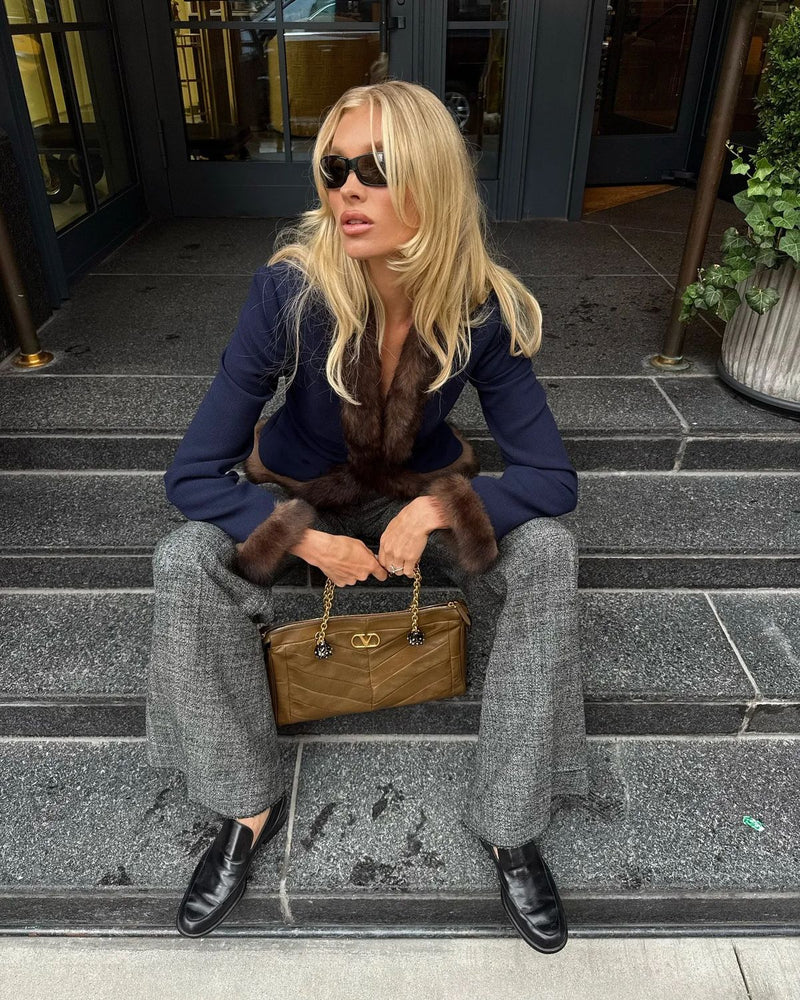 Elegant women's flats and loafers styled minimally — quiet luxury shoes under €400 for the modern wardrobe