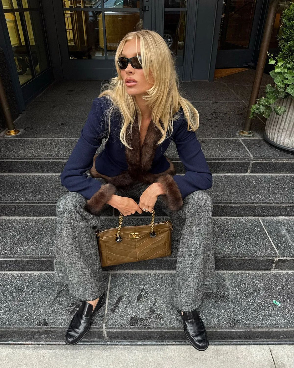 Elegant women's flats and loafers styled minimally — quiet luxury shoes under €400 for the modern wardrobe
