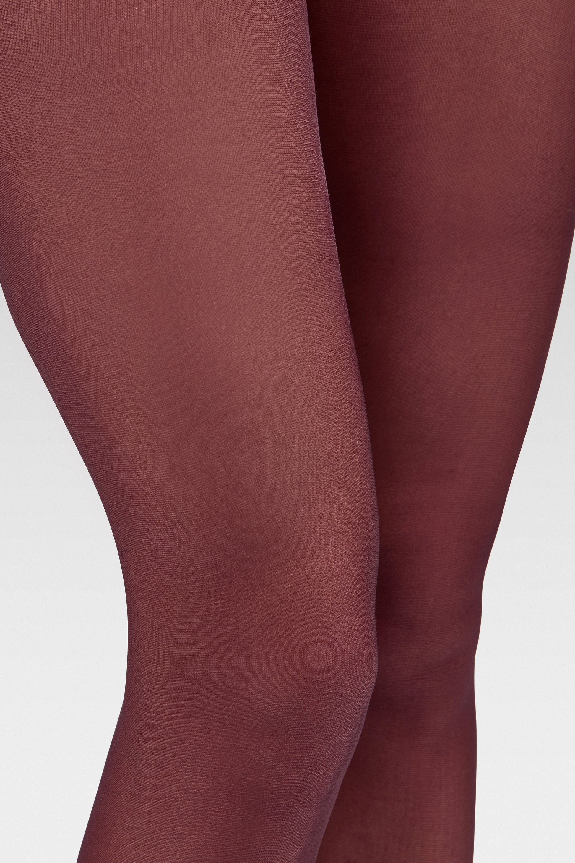EDLA Galaxy Burgundy tights detailed pattern and fabric close-up.