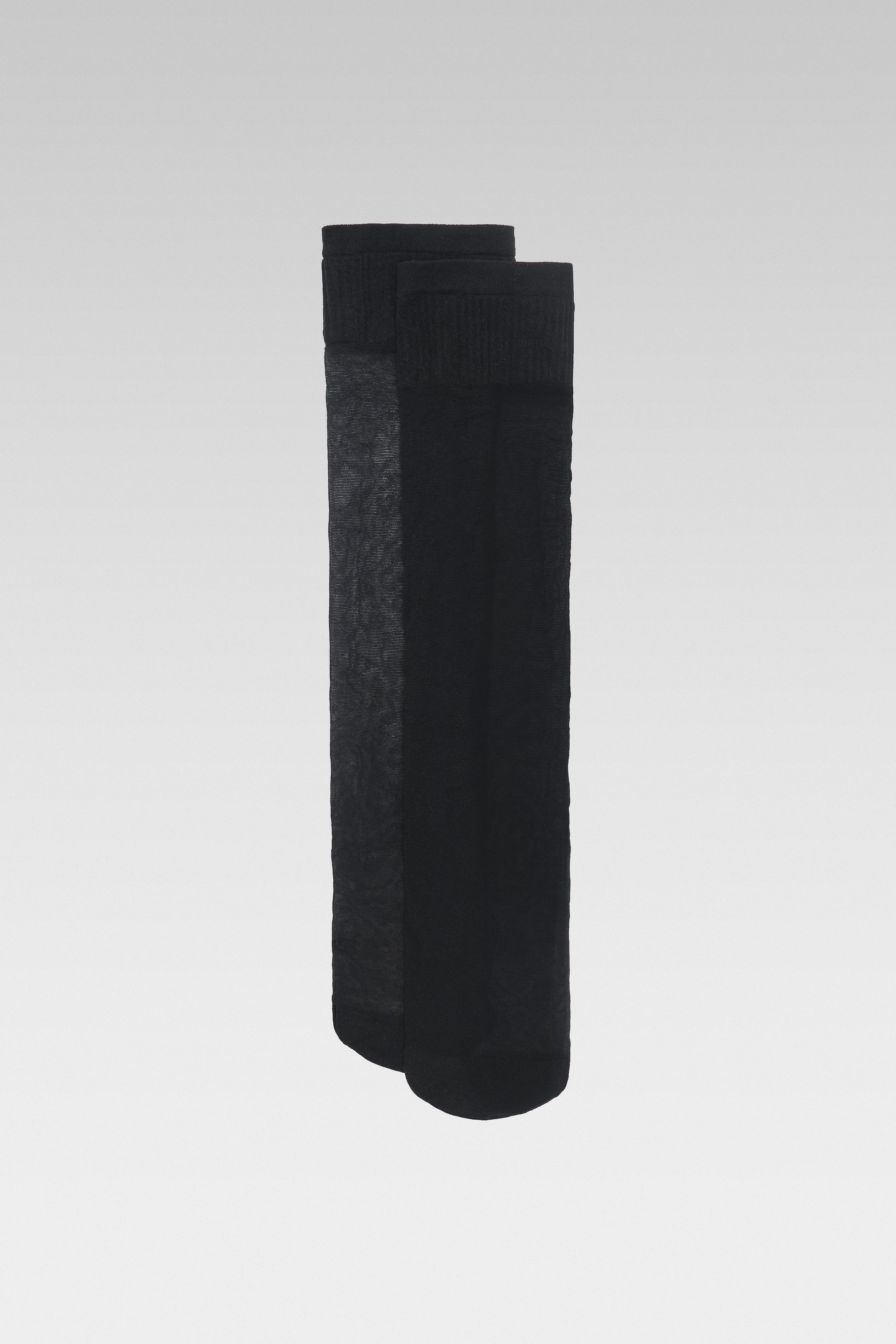 EDLA Stellar knee black socks.